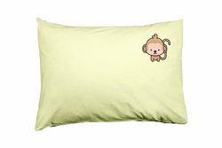 Bona Basics, Decoratieve kussenhoes, Huisdecoratie, voor bank, cafetaria, Afmeting: 50x35 cm, Kleur: Licht Geel