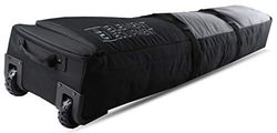 Element Equipment Borsa da sci imbottita con ruote Ultimate Double - Premium High End Double Roller Travel Bag 195 Grigio Ripstop