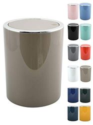 MSV Poubelle à Bascule PP KAMAKA 6L Taupe