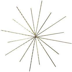Rayher Stella-Fil di Ferro per Perle, 10/8 Cm Ø, Busta 3 Pz, Spessore Filo 0,6 Mm, 2525200