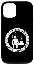 Coque pour iPhone 15 Pro Sauna club Maître du Sauna