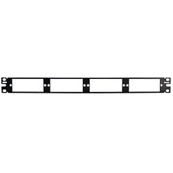 Panduit CFAPPBL1 24-port Flat multi-mode Fiber patch panel, nero