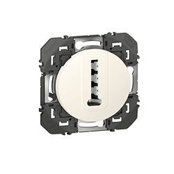 Legrand LEG95226 TEL T BLC Compo Dooxie telefoonstopcontact, T-vorm, wit