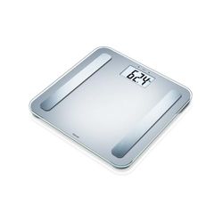 Beurer BF 183 Bilancia Diagnostica con Display Extra Large e Valori Corporei con Grasso Viscerale ed Età Metabolica, Conversione kg/lb/st, Portata 180 kg
