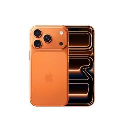 Apple iPhone 17 Pro 512 GB: 6.3-inch Display with ProMotion up to 120Hz, A19 Pro Chip, Breakthrough Battery Life, Pro Fusion Camera System with Center Stage Front Camera; Cosmic Orange