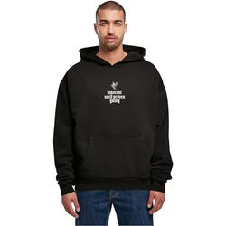 Mister Tee Herr huvtröja Justice oversize hoodie svart L, svart, L