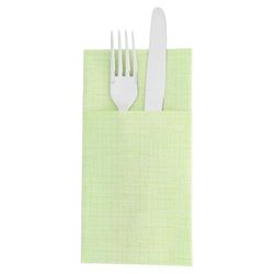 García de Pou 228.13 - Serviettes Kangourou 'Dry Cotton' 55 G/M2 40X40 Cm Kiwi Airlaid - 50 unités