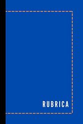 Rubrica: Blocco note per l'inserimento di indirizzi, numeri di telefono e indirizzo e-mail