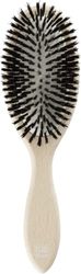 La Fabrique Green - Brosse a Cheveux Pneumatique en Bois - Soies Supérieures de Sanglier - Grand Modèle - Douceur Brillance - Tous Types de Cheveux