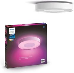 Philips Hue Infuse stor vit: takplafond, Philips Hue White and Color Ambiance, 52.5W, 2200-6500 kelvin, 16 miljoner färger, Zigbee & BT, röststyrning via Amazon Alexa, Google Home, Siri