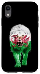 Coque pour iPhone XR Drapeau du Pays de Galles UK Lion Pride Pays de Galles Cadeaux d'amour Souvenir du Pays de Galles