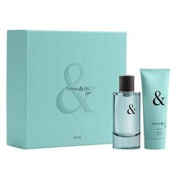 TIFFANY Love for Him - Juego de fragancia (Eau de Toilette, 90 ml + gel de ducha, 100 ml) 300 g