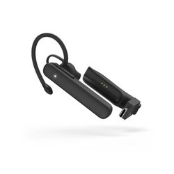 Auricular Bluetooth Manos Libres para móvil | Casco Mono con estación de Carga | Micrófono con cancelación de Ruido | Auricular para Llamadas