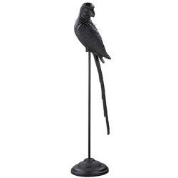GILDE Decorative Figurine, Aluminium, Black, Höhe 97 cm