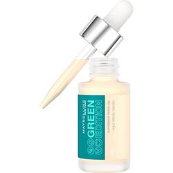 Green Edition: Maybelline New York Olio Viso Colorato Green Edition, Per Copertura Naturale e Modulabile, Adatto a Tutti i Tipi di Pelle, Arricchito con Olio di Jojoba e Marula, 84% di Ingredienti di Origine Naturale, Tonalità:10