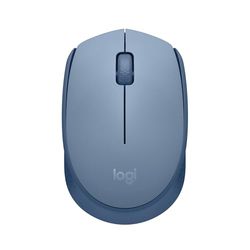Logitech M171 Wireless Mouse for PC, Mac, Laptop, 2.4 GHz with USB Mini Receiver, Optical Tracking, 12-Months Battery Life, Ambidextrous - Grey