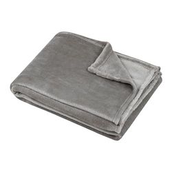STOF – Manta – Talla 180 x 220 cm – 100% poliéster – Color Natural – Modelo Stanford – Manta – Suave cálido y cómodo Polar Liso