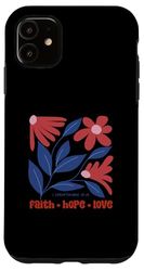 Fede Speranza Amore Cristianesimo Fede Bibbia Custodia per iPhone 11