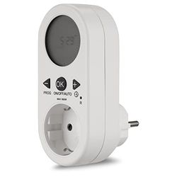 Menz Stahlwaren REV 0025030102 Digital Timer with LCD Display White