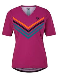 Ziener Dames Nenja functioneel shirt - fiets, outdoor, fitness, sport - ademend, sneldrogend, korte mouwen,