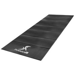 ProsourceFit Treadmill & Exercise Equipment Mats, Unisex-Adulto, Black, Folding-7' L x 3' W x 1/4T