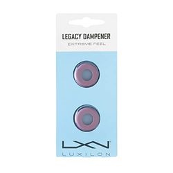 Luxilon WRZ538000 Antivibrazioni Legacy Dampener, per Racchetta da Tennis, Lila, 2 Unità