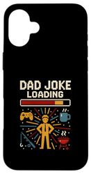 Father's Day Dad Joke Loading Vintage Men's Fishing Case for iPhone 16 Plus