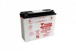 YUASA BATERIA YB16AL-A2 abierto - sin ácido