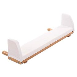 babybay Verlengingszijde kernbeuken geolied incl. matrasaanvulling wit geschikt voor model Maxi, Boxspring en Comfort Plus
