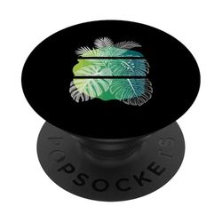 Abstract Jardinería Plantas Botánico Jardinero Botánica PopSockets PopGrip Adhesivo