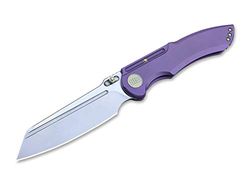 WE Knife Unisex – vuxen 620B fickkniv, violett, 9,7