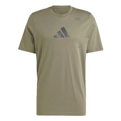 adidas AEROREADY all-Gym Category Graphic Tee Maglietta, Olive Strata, XL Men's