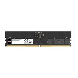 Lexar UDIMM RAM DDR5 16GB 5600 MHz Memoria PC, RAM PC DDR5 288-Pin, DRAM U-DIMM per giochi ad alte prestazioni per Memoria Computer/PC, 1.1V, CL46-45-45-90 (LD5U16G56C46ST-BGS)