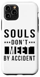 Relation divine profonde d'énergie spirituelle âme sœur Coque pour iPhone 11 Pro