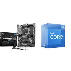 MSI Z790 GAMING PLUS WIFI Scheda Madre + Intel S1700 CORE i5 12400 BOX 6x2,5 65W GEN12, Black