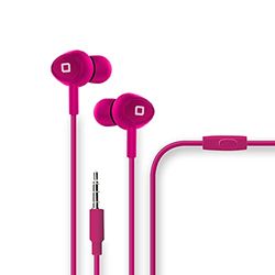 SBS Auricolari JUMPER in-ear a filo in confezione tubetto, per musica e chiamate, con microfono integrato e cavo jack universale 3,5mm per pc, smartphone Android, tablet, laptop, viola