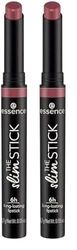 essence THE slim STICK Rouge à lèvres n° 105 Violet Longue durée Nourrissant Résultat express Couleurs intenses Mat Végétalien Sans parfum Sans alcool Sans paraben 1 pièce (1,7 g) (Lot de 2)