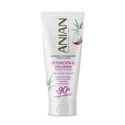 anian - Condizionatore Definizione e Volume, 250 ml, per Capelli Ricci e Ondulati, Facilita la pettinatura ed Evita tiri, Controlla Il Crespo con Cheratina, Olio di Cocco e Aloe Vera