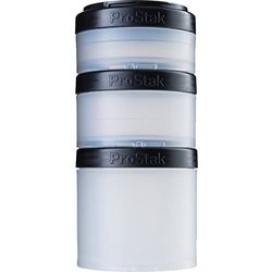 Blender Bottle Pro Stak Expansion Pak Clear Black - 3 Unidades