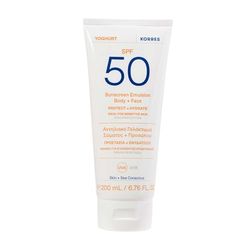 KORRES YOGHURT Emulsion Body + Face SPF50 200ml