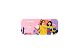 Lip Smacker Disney Adventure Color Tin, Ensemble de Maquillage pour Enfants avec BrillantÀLèvres et FardsÀPaupières Lumineux et Colorés, Accessoires Beauté Inclus