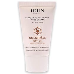 Idun Minerals Smoothing All-In-One Face Cream SPF 25 for Women 1 oz Cream