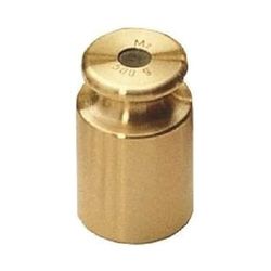 Kern 357-46 Forme de Bouton de Poids Individuel en Laiton Finement Tourné, 1 Pièce