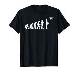 Divertido Drone Evolution Pilot FPV UAV Quadcopter RC Gift Camiseta