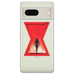 ERT GROUP mobiel telefoonhoesje voor Google PIXEL 7 origineel en officieel erkend Marvel patroon Black Widow 009 optimaal aangepast aan de vorm van de mobiele telefoon, gedeeltelijk bedrukt