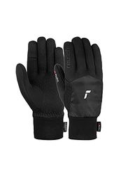 Reusch Garhwal Hybrid Compatibile con Smartphone Guanti Invernali, Caldi, Impermeabili ed Extra Traspiranti, 7702 Nero/Argento, 9 Unisex-Adulto