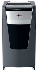 REXEL Momentum Extra XP520+, Distruggidocumenti Manuale, 22-20 Fogli A4 (70-80 gr/mq), Taglio Micro, Livello di sicurezza P-5, per Grandi Uffici, Capacità 120 Litri, 2021520MEU