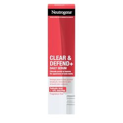 Neutrogena Clear and Defend plus Serum, 30 ml (Pack of 1)