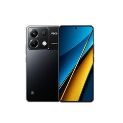 Xiaomi POCO X6 5G Smartphone, 12 GB RAM, 256 GB ROM, Snapdragon® 7s Gen 2, 6,67 inch, 1,5K Flow AMOLED, 120 Hz, 64 MP camera, 5000 mAh, 67 W, opladen, zwart [wereldwijde versie]
