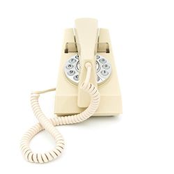 Téléphone Bouton Poussoir GPO Trim Phone Ivory